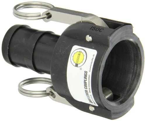 Banjo 150C Polypropylene Cam & Groove Fitting, 1-1/2