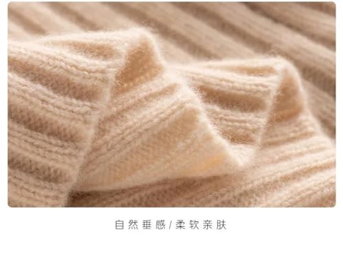 Women Woolen Skirts Slim Belt Office Long Midi Step Pencil Knitted Wool Skirt4