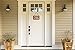 Treasure Trades No Soliciting Sign for House Entry Funny - Door Hanging Sign on Rope Hanger (Smile You’re on Camera)