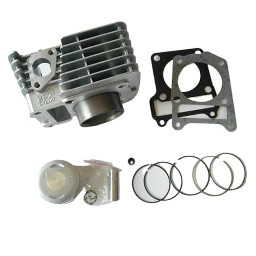 Kit piston cylindre moto 125 universel avec anneaux de segment STD 54mm - 3