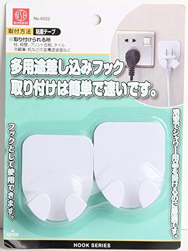 Amazon｜電源プラグフック ケーブルフック 電源コード収納ラック