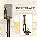 Mounting Dream Speaker Stands for SONOS ONE, ONE SL, Play:1, Height Adjustable Up to 107cm, Set of 2 Surround Sound Speaker Stand with Cable Management, 6 KG Loading MD5412