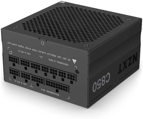 NZXT PSU C850 – PA-8G1BB-EU – Fuente de alimentación de 850 vatio...