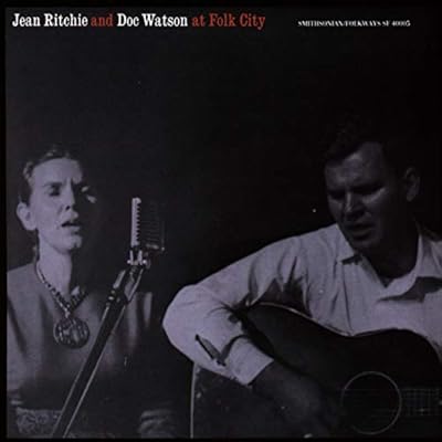 Jean Ritchie and Doc Watson at Folk City