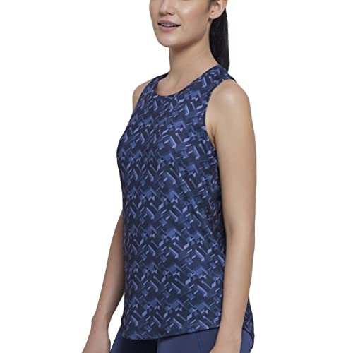 Image of Amante Solid Sleeveless Round Neck Racer Back Tank Top
