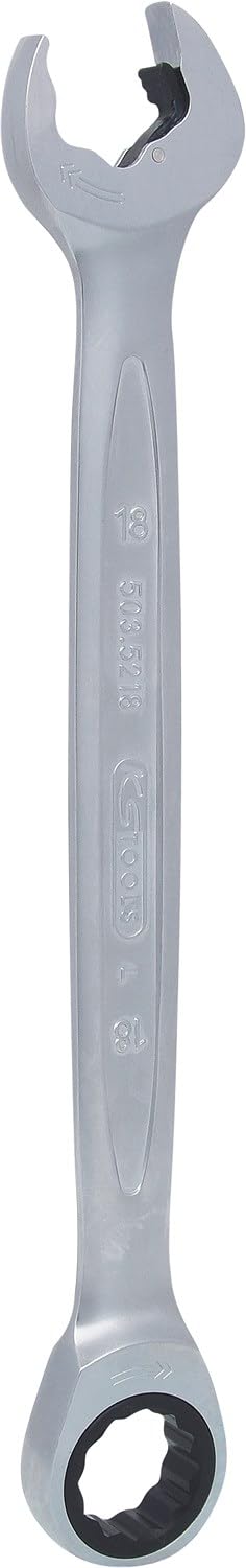 KS Tools KS 504 Tools 503.5218 DUO GEARplus Ringmaulschlüssel,Maul-Ratschenfunktion 18mm