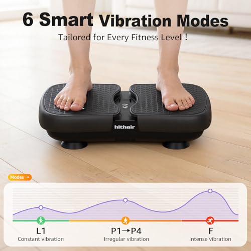 Plataforma vibratoria para ejercicio, mini plataforma vibratoria para drenaje linfático y pérdida de peso, 1 pieza miniatura 4