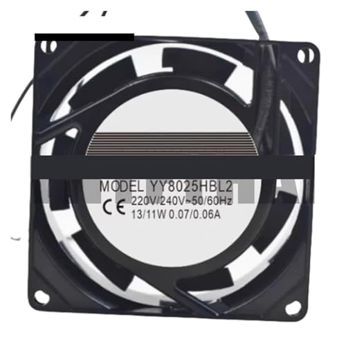 Ventilateur de refroidissement YY8025HSL2 pour le remplacement de hotte