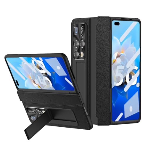 Coque Huawei Mate X2 protection intégrale 360 charnière induction béquille noire