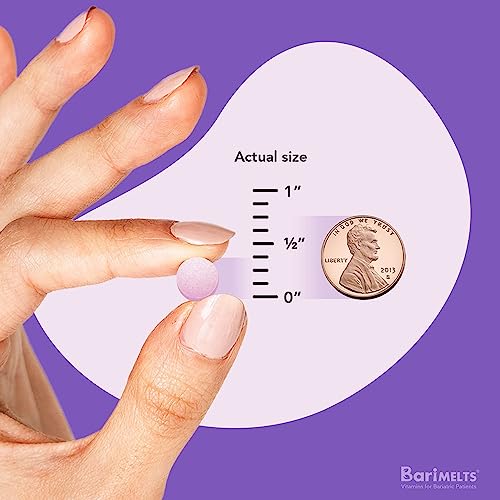 Barimelts B1, Dissolvable Bariatric Vitamins, Natural Berry Flavor, 90 Fast Melting Tablets #TOP4