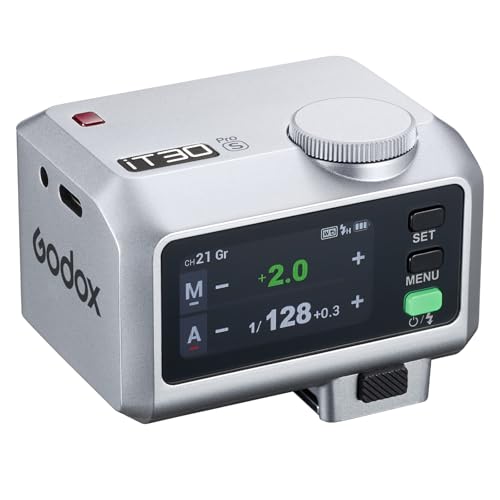 Godox iT30Pro S TTL Mini Camera Flash, iT30 Pro S 2.4G HSS 1/8000s TTL Wireless Flash, Compatible with Sony ZV-E10 a7IV a9III a6400 a6700 a7III a7CII a6000 a7C a6100 a7SIII ZV-E10 II a6500 RX10