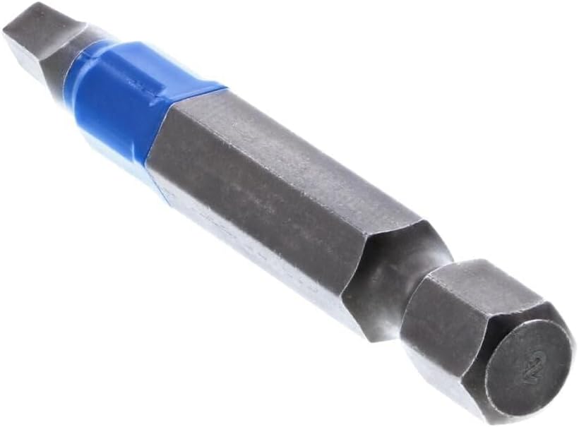 TerminatorBlue Impact Bit Square #2-2 Inch - 5 Pack
