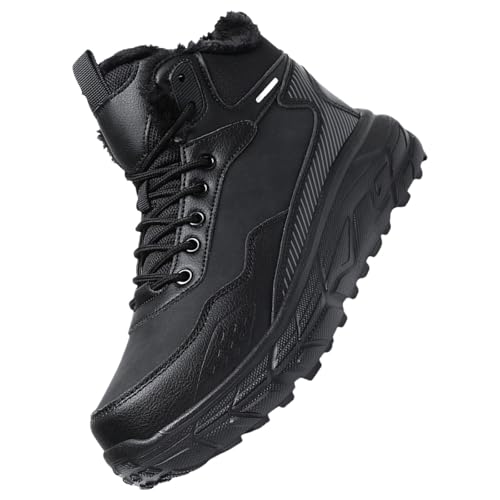 Generisch Zapatos Negro Hombres De Boda Para Las Mujeres Botas De Nieve Waetpoof Hombres Zapatos Blanco, Negro , 39 EU