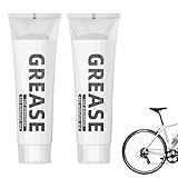 2 Pezzi Zipper Lubrificante per Vestiti per Plastica E Metallo, Per Cerniere Flessibili, Grasso Alte Prestazioni Antiadesivo, Resistente a Temperature Da -20°c a +120°c (2 Oz Bianco)