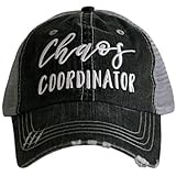 Katydid Chaos Coordinator Trucker Hat-grey
