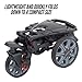 Bag Boy Volt Electric Golf Push Cart | Compact Remote Controlled Trolley with 36 Hole Lithium Battery, 9 Speeds, Excess Storage Space, Anti-Tip 4th Wheel, 2 Step Fold and TrueLine Tracking