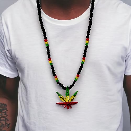Exotic & Trendy Jewelry, Books and More Africa Necklace - Wooden Rasta Necklace Africa Unite Jamaican Necklace Wakanda Necklace4