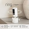 Cámara interior orientable Ring (Pan-Tilt Indoor Camera) | Cámara de seguridad con enchufe, para mascotas, orientable 360° en horizontal y 169° en vertical | Ring Protect gratis 30 días