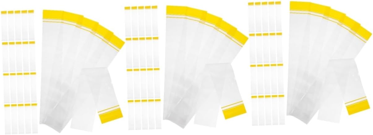 Didiseaon 300pcs Reusable Ice Candy Making Bags Ice Pouch Molds for and Healthy Snacks for Family Parties and Treats