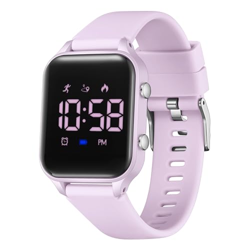 Image of LAVAREDO Kids Digital Watches for Boys Girls,Waterproof Sport Watch with Pedometer Stopwatch Vibration Alarm for Ages 5-13,No App Fitness Tracker Watch for Kids Teens Birthday Gifts