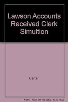 Paperback Lawson Accounts Received Clerk Simultion Book