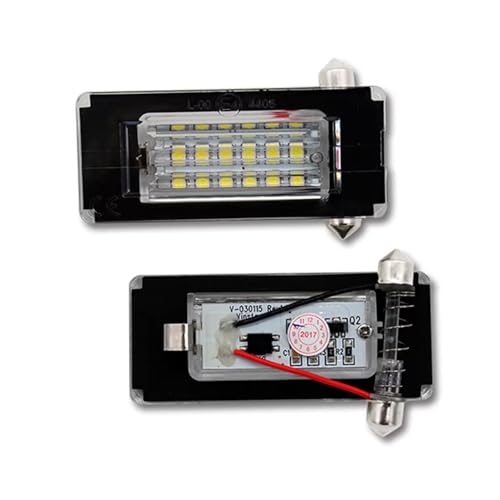 Plafón LED matrícula trasera Mini Cooper con controlador integrado anti error 4