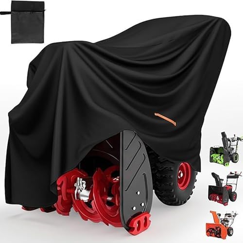 Snow Blower Cover for Honda Two Stage HSS928A 2015-2026, Full Coverage Outdoor Storage Cover, Weather-Resistant Protection for Single Stage & Two Stage Snow Blowers