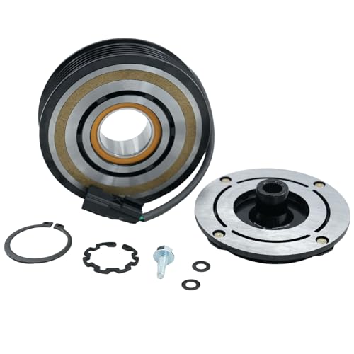 REVOTUNE A/C Air Conditioning Compressor Clutch Assembly Kit Compatible with Ford Explorer 3.5L Non-Turbo 2011 2012 2013 2014 2015 2016 2017 2018 2019 OE EB5Z-19D786-AB