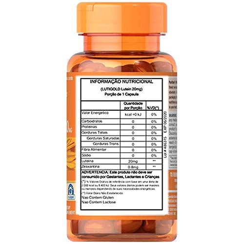 Vitamínicos, luteina gnc mexico Marca Puritan's Pride (2)