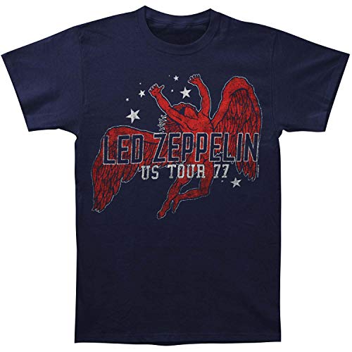T-shirt Led Zeppelin homme bleu taille M confortable et stylé