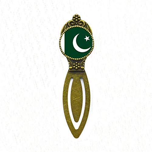 Marque-page Pakistan drapeau national cadeau souvenir pour lecteur