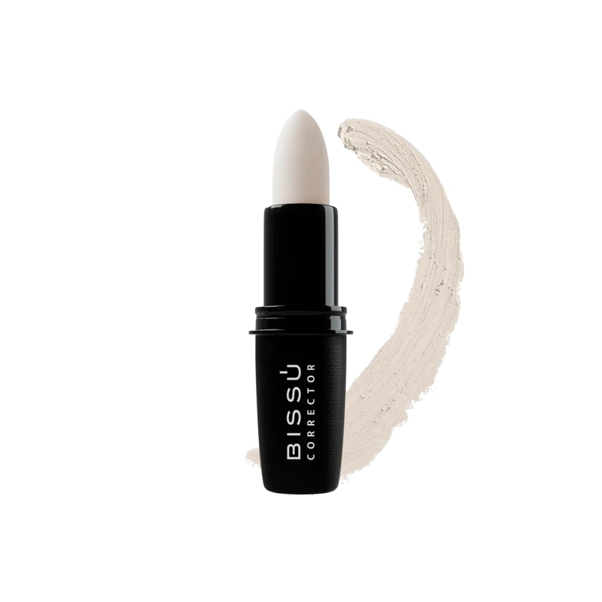 Bissú Stick Correcting Concealer - 15 Versatil Shades, Natural Finish, Contouring, Highlighting, Easy Application, 4,7 grms (White, Stick)