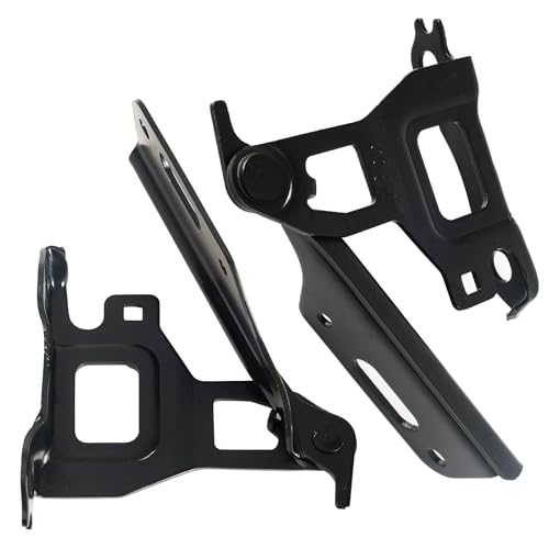 XUKEY 2pcs Hood Hinge Set for Honda 2017-2020 Front Left/Right Driver & Passenger Side 60120TAR000ZZ 60170TAR000ZZ HO1236139 HO1236140