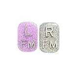 Rectangle Glitter Xray Markers, With 2 or 3 Initials, Personalized, X-Ray, Radiology