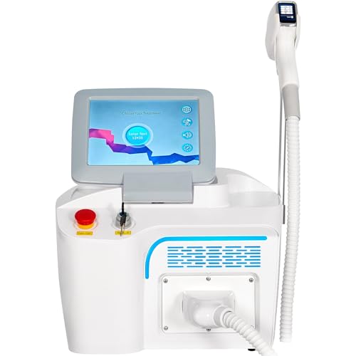Dispositivo profesional de depilación láser de diodo, 4 longitudes de onda, 10 bares. Incluye función FAC y 3 cabezales magnéticos para rostro, cuerpo y extremidades. (Personal/meir)