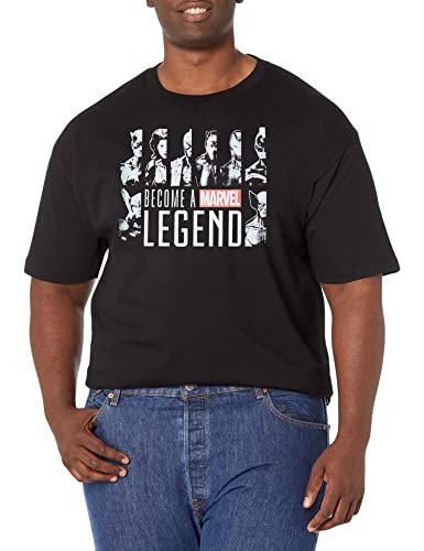 T-Shirt Marvel Become Legend vêtement geek tendance mode urbaine