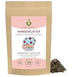 IDDA Herbal Hojas de Frambuesa Infusion 250g, Hojas de Frambuesa Secas y Cortadas, Té Suelto