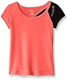 Reebok Girls' Little Contrast Shoulder Top