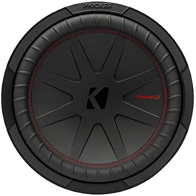 KICKER 48CWR122 CompR 12 Subwoofer, DVC, 2-ohm