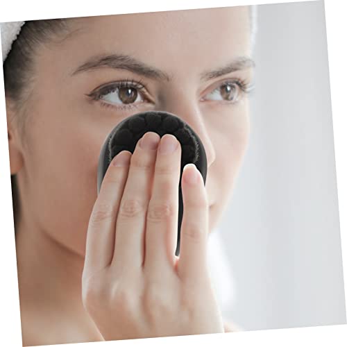 Brosse nettoyage visage manuelle en silicone DOITOOL : lot de 4 brosses exfoliantes