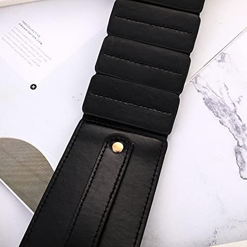 AABDTYYD Women Stretchy Wide Waist Belt,Womens Wide Elastic Waist Belt for Dress Ladies Stretch Cinch Belt,Women Waist Belt for Dress Jumpsuit Long shirt Long coat.