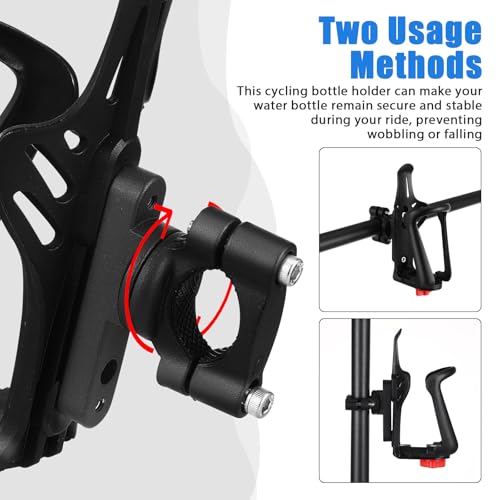 Portabidones para bicicleta ajustable y resistente de carretera 4