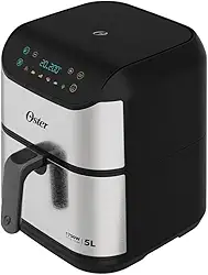 Fritadeira Sem Óleo Air Fryer Digital Inox OFRT930 5L 220V com Painel Touch Revestimento Antiaderente Potência de 1700W Com ela Você Pode Preparar Alimentos Fritos, Assados e Grelhados Sem Usar Óleo