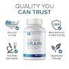 Youthful Brain | Memory & Brain Health Support Supplement with Bacopa Monnieri, Ginkgo Biloba, B12 - Easy to Swallow Tablets - 30-Day Supply (60 Count)