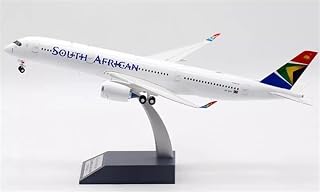 ACE HOBBY for Inflight for South African Airways for Airbus A350-941 ZS-SDF with Stand 1:200 Aircraft Pre-Built Model