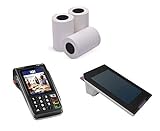 Bobines, rouleau thermique 57 x 30 x 12 terminal de paiement PORTABLE et smart tpe