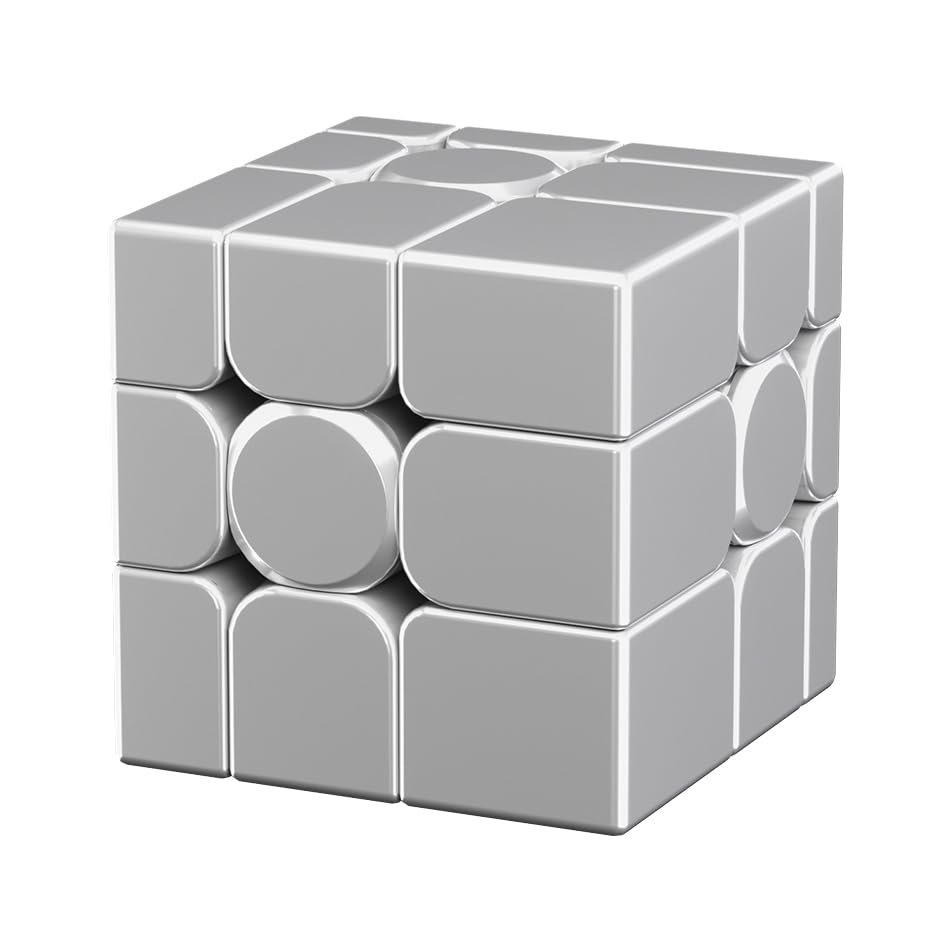 Moyu Mirror V2, 3x3 Magnetic Stickerless Cube 3x3x3 Magic Speed Cube Original