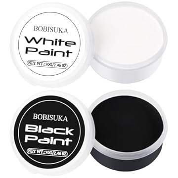 best black and white face paint