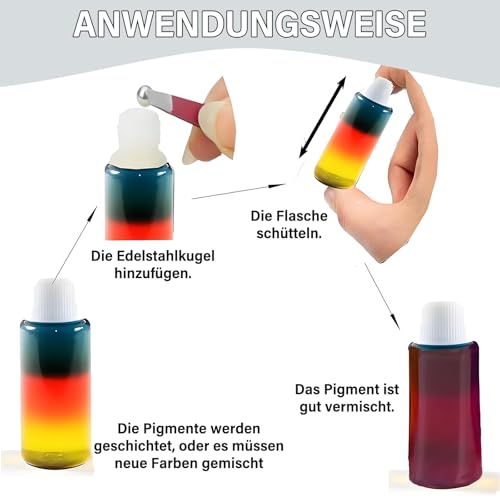 200 Stück Edelstahlkugeln, 4mm/5mm Stahlkugeln, Nagellack Mischkugeln, Metallkugeln aus 304-Edelstahl, Kugellager Kugeln, Mixing Balls, für Mischen Nagellack Modellfarben,Autoersatzteile (silver 1)