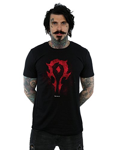 Warcraft Uomo Horde Emblem Maglietta